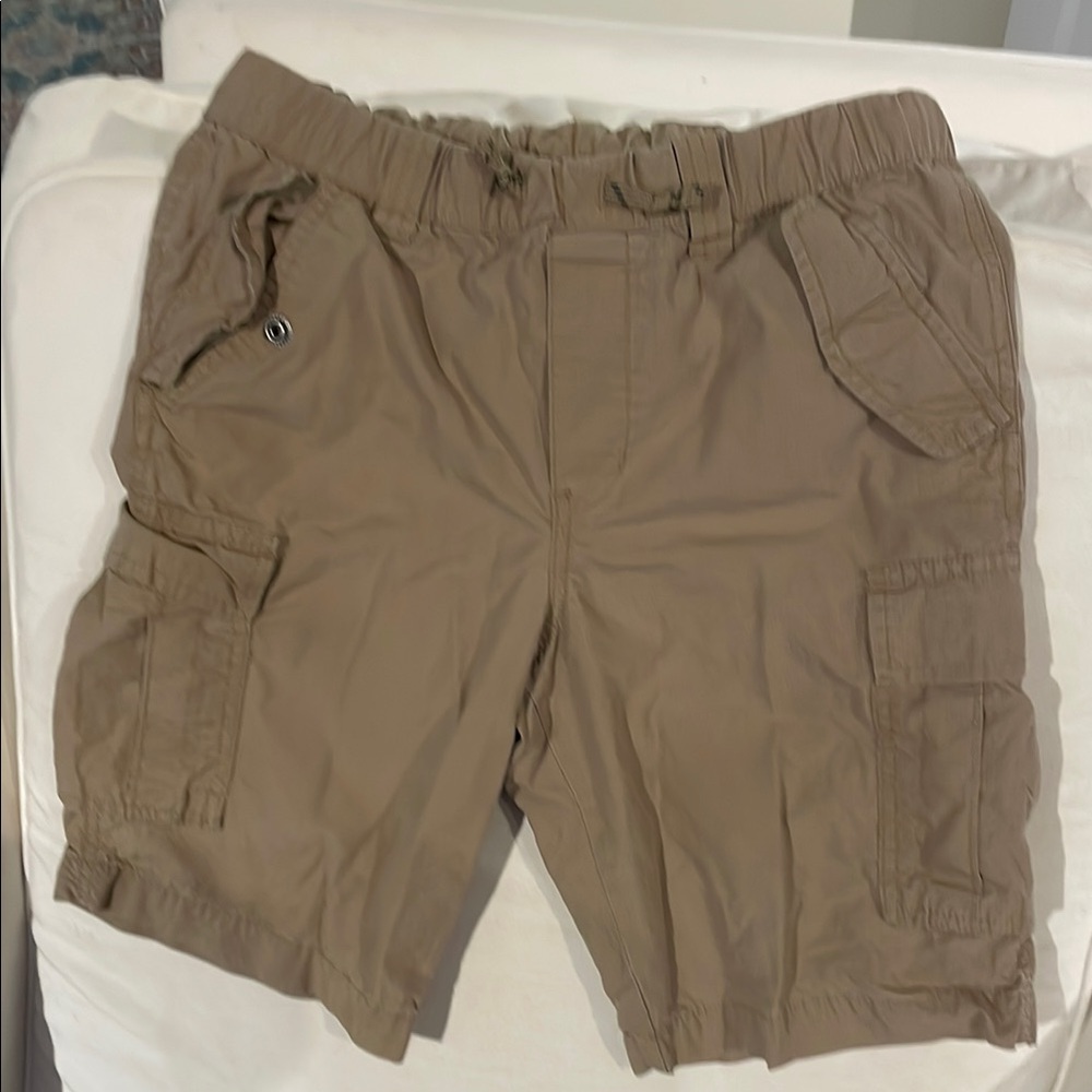 Polo by Ralph Lauren Tan Cargo Shorts Durable Cotton